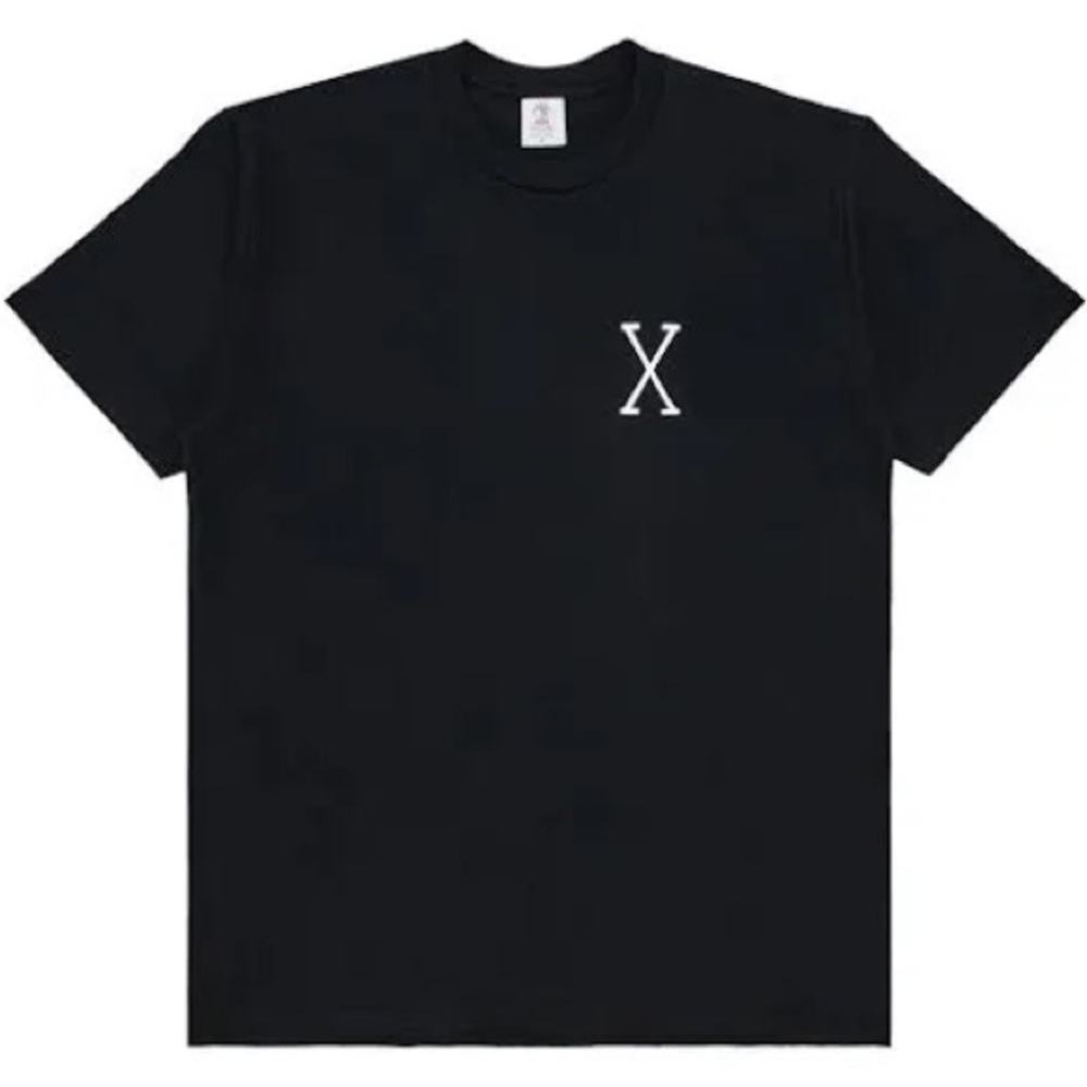 Supreme New York 40 Acres Malcolm X Black Short Sleeve T-shirt Size Large NWT
